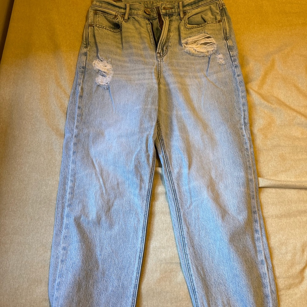 American Eagle highest rise boyfriend jeans - size 10 short
